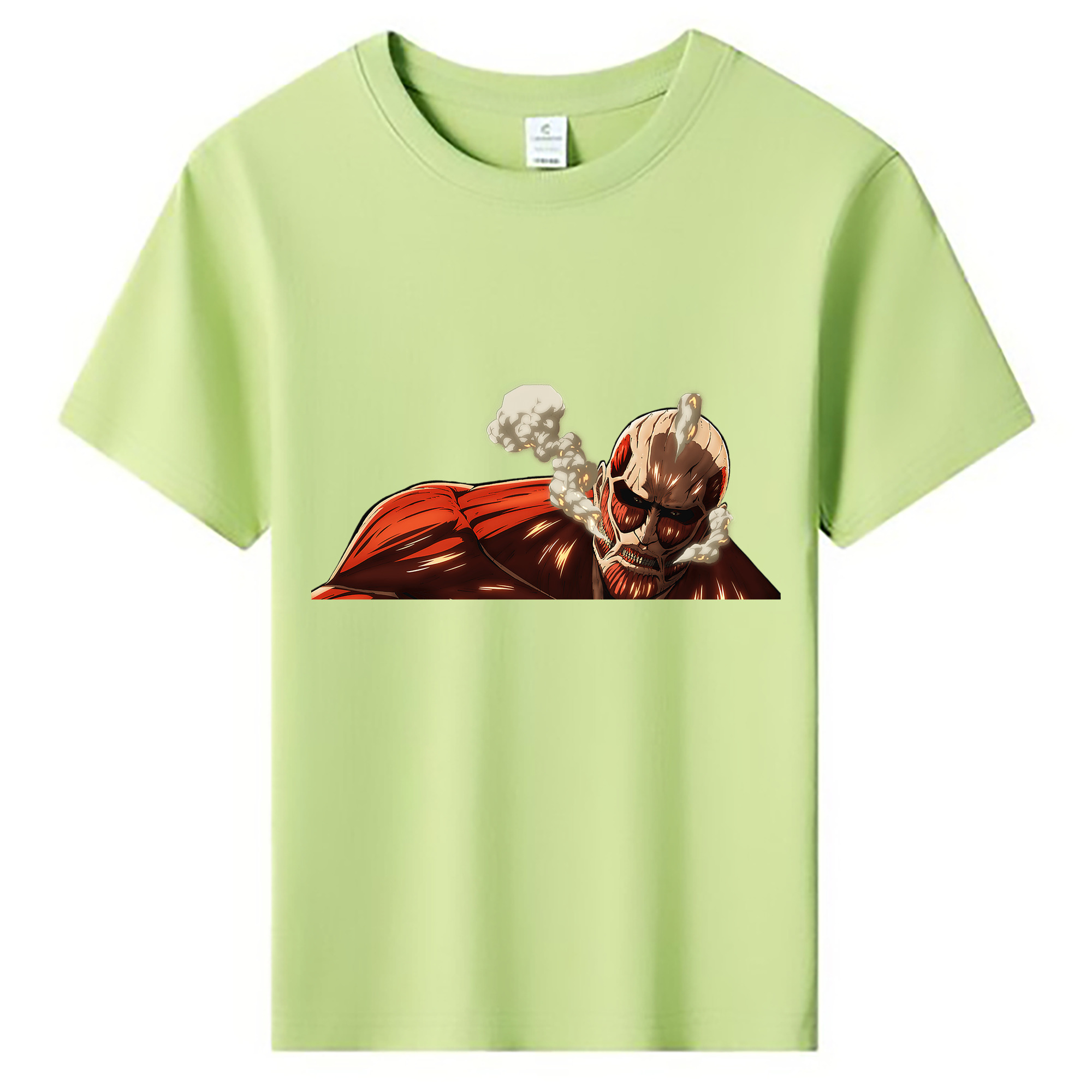 （画像用） 進撃の巨人 Attack on Titan 綿100％キッズTシャツ（フロントプリント）